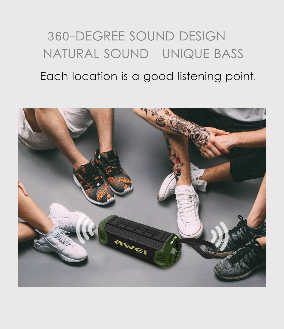 rexmoo Awei Y280 Bluetooth Speaker Portable  Speaker