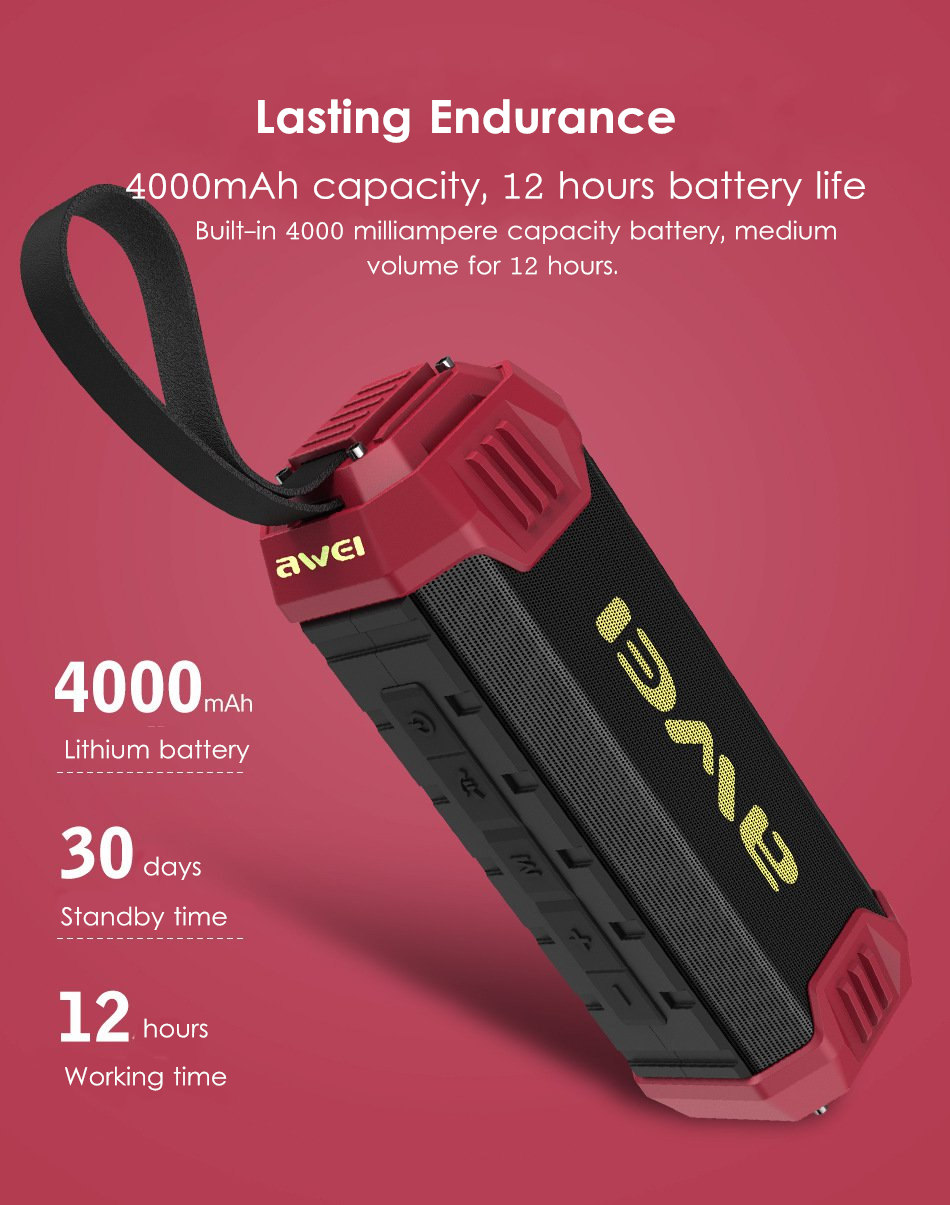 rexmoo Awei Y280 Bluetooth Speaker Portable  Speaker