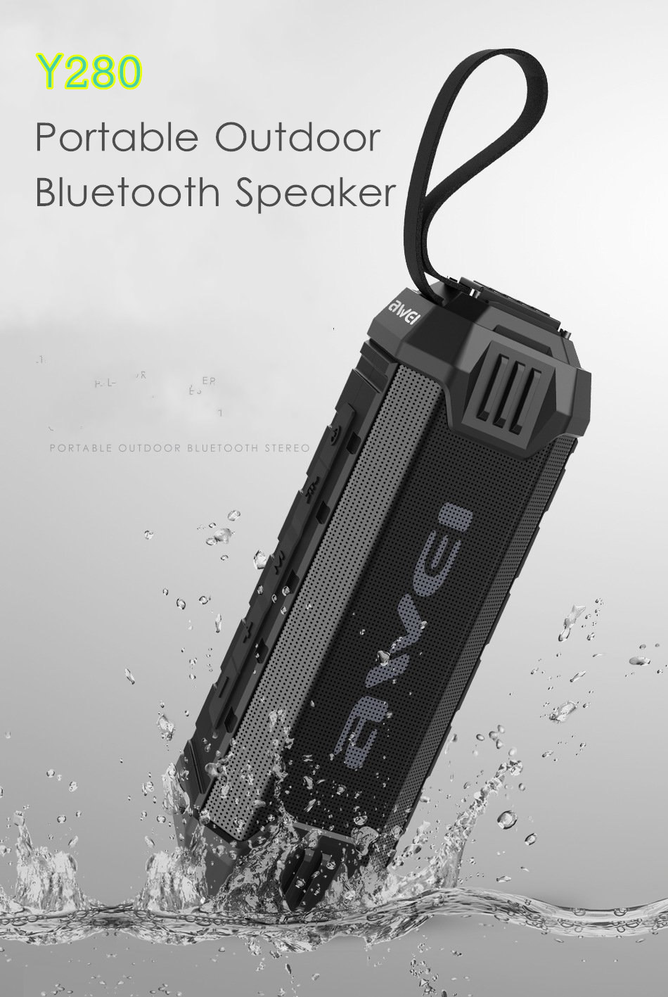 rexmoo Awei Y280 Bluetooth Speaker Portable  Speaker