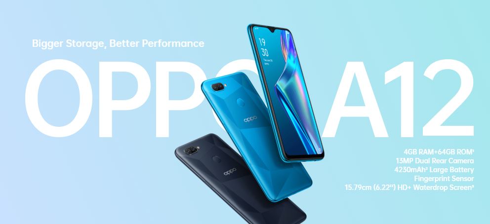 rexmoo Oppo A12 Blue