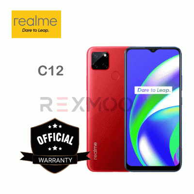 realme-c12-red-front