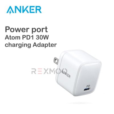 rexmoo Anker PowerPort Atom PD-1 30W Charging Adapter