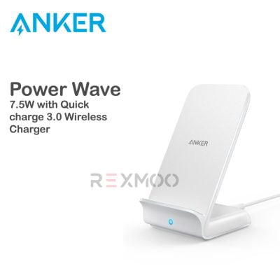 rexmoo Anker Power Wave 7.5W With Quick Charge 3.0 Wireless Charger