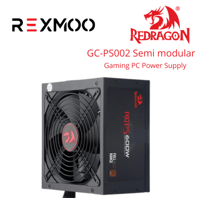 rexmoo Redragon RGPS GC-PS002 600W Gaming PC Power Supply