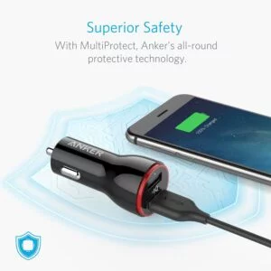 rexmoo Anker power Drive 2.24W 2-port car charger
