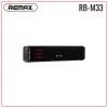 rexmoo Remax RB-M33 Bluetooth Fabric Series Portable Wireless Speaker