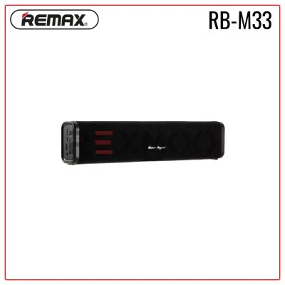 rexmoo Remax RB-M33 Bluetooth Fabric Series Portable Wireless Speaker