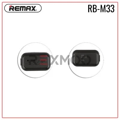 rexmoo Remax RB-M33 Bluetooth Fabric Series Portable Wireless Speaker