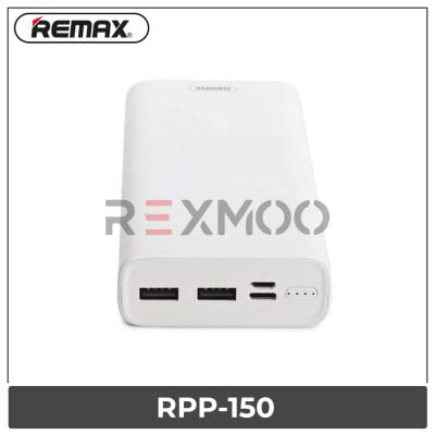 rexmoo Remax RPP-150 20000mAh Bodi Series Dual Inputs Power Bank
