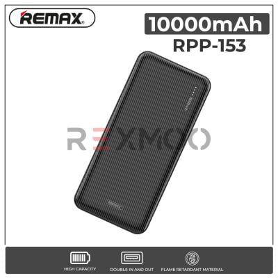 rexmoo Remax RPP-153 Polymer Type c Micro 10000mAh Power Bank