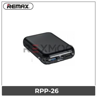 rexmoo Remax RPP-26 10000 mAh Small Size High Capacity Power Bank