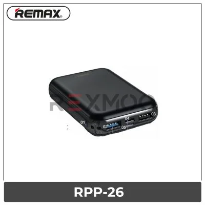 rexmoo Remax RPP-26 10000 mAh Small Size High Capacity Power Bank