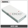 rexmoo Remax RPP-88 10000mAh Dot series Black Power Bank
