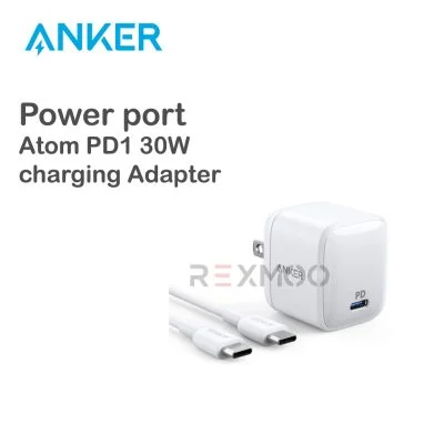 rexmoo Anker PowerPort Atom PD-1 30W Charging Adapter