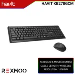 Rexmoo Havit HV-KB278GCM Wireless Keyboard and Mouse Combo