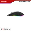 Rexmoo Havit MS1020 RGB Backlit Programmable Gaming Mouse