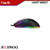 Rexmoo Havit MS837 RGB Backlit Programmable Gaming Mouse