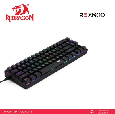 rexmoo Redragon Deimos K599 2.4G+Wired Mechanical keyboard