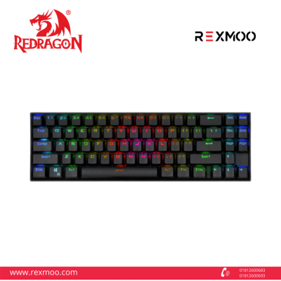 rexmoo Redragon Deimos K599 2.4G+Wired Mechanical keyboard