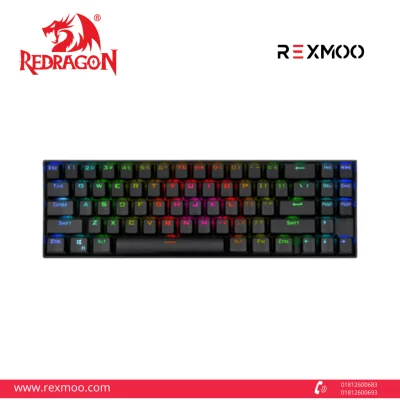 rexmoo Redragon Deimos K599 2.4G+Wired Mechanical keyboard