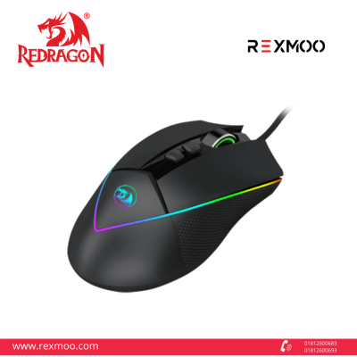 rexmoo Redragon EMPEROR M909 USB Wired Gaming Mouse
