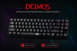Redragon Deimos K599 2.4G+Wired Mechanical keyboard