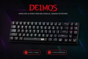 Redragon Deimos K599 2.4G+Wired Mechanical keyboard