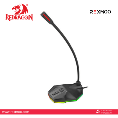 rexmoo REDRAGON GM99 STIX RGB WIRED MICROPHONE