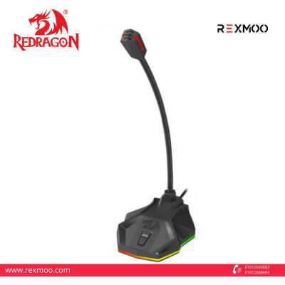 rexmoo REDRAGON GM99 STIX RGB WIRED MICROPHONE