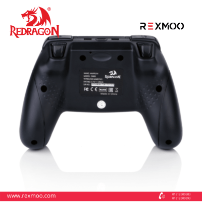rexmoo Redragon HARROW G808 WIRELESS GAMEPAD