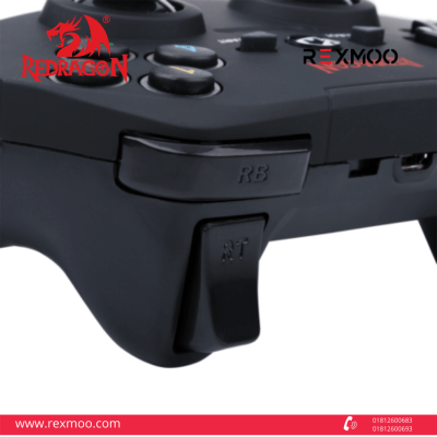 rexmoo Redragon HARROW G808 WIRELESS GAMEPAD