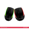 rexmoo Delux M321BU Wired USB BLACK-RED OPTICAL MOUSE