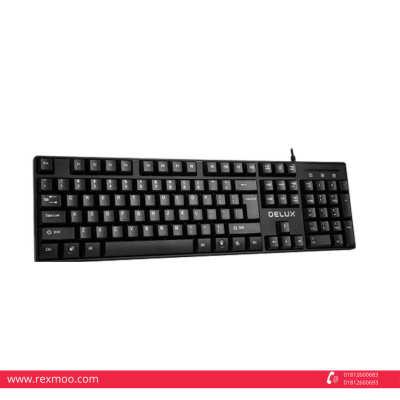 rexmoo Delux KA6005 USB-Bangla Standard Keyboard