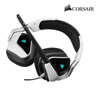 Rexmoo Corsair Void RGB Elite USB Premium Gaming Headset with 7.1 Surround Sound