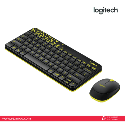 Rexmoo Logitech Combo Wireless MK240 grey