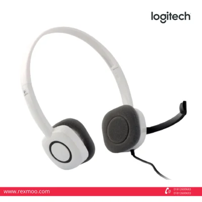 Rexmoo Logitech Headset H150 White (981-000453)