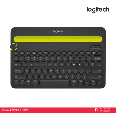 Rexmoo Logitech Wireless Keyboard K480 Multi-Device