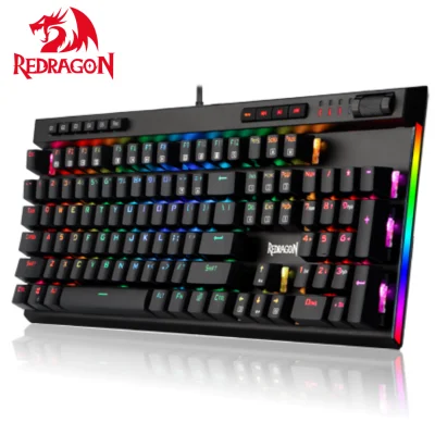 Rexmoo Redragon K580 VATA RGB LED Backlit Mechanical Gaming Keyboard