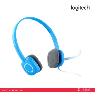 Rexmoo Logitech Headset H150 Blue (981-000454)