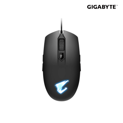 Rexmoo Gigabyte Aorus M2 7 Button USB RGB Gaming Mouse Black