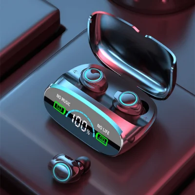 Rexmoo M38 TWS bluetooth Earphone Wireless Headset LED Power Display Touch Control Outdoor Sports Earbuds Headphone with Mic