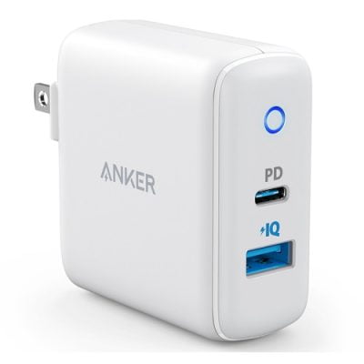 Rexmoo Anker Power port PD+2 35W Dual Port Wall Charger