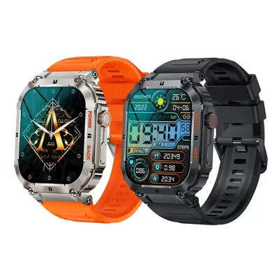 Rexmoo K57 PRO smartwatch 1.96 inch full touch screen fitness BT calling smart watches