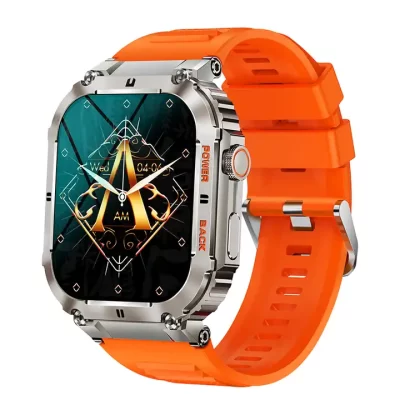 Rexmoo K57 PRO smartwatch 1.96 inch full touch screen fitness BT calling smart watches